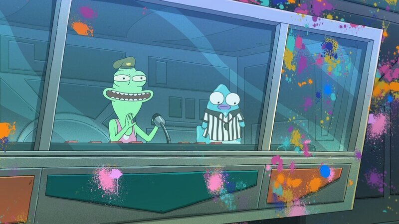 v.li.: Jesse, Pupa – Bild: Paramount /​ HULU /​ 2022 20th Century Studios. All Rights Reserved.