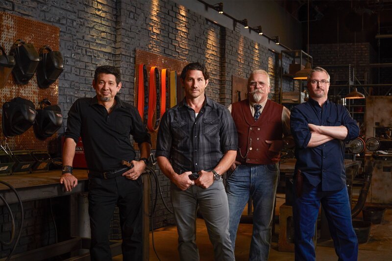 L – R: Doug Marcaida, Wil Willis, David Baker, Jay Neilson – Bild: HISTORY /​ A+E Networks