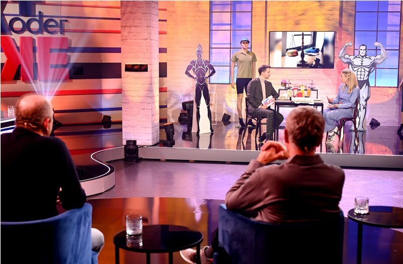 Clemens Maria Schreiner, Yvonne Winhofer-Stöckl – „Eine Mahlzeit kann mit Sport 1:1 wieder abtrainiert werden?“ – Bild: ORF/​Hans Leitner