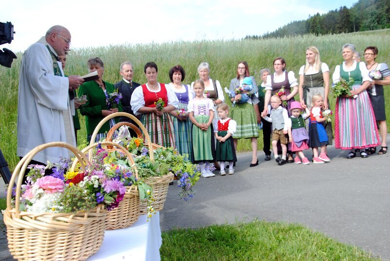 Kräutersegnung in Perchau, Steiermark. – Bild: ORF /​ Ranfilm