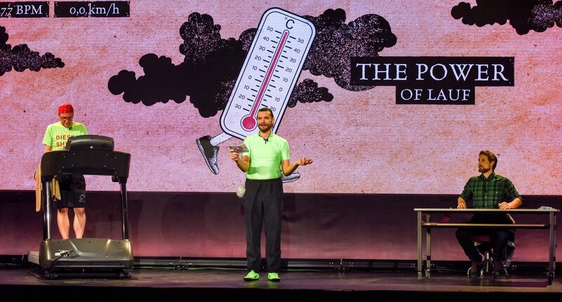 Dr. Florian Freistetter, Martin Puntigam, Martin Moder. – Bild: ORF 1