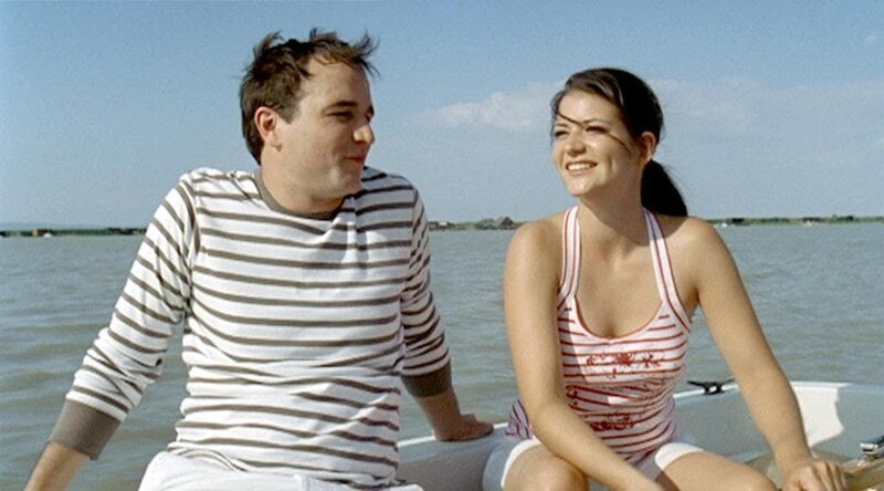 Achim Schelhas (Paul Plattner), Julia Rosa Stöckl (Edina Legedy). – Bild: ORF/​Dor-Film