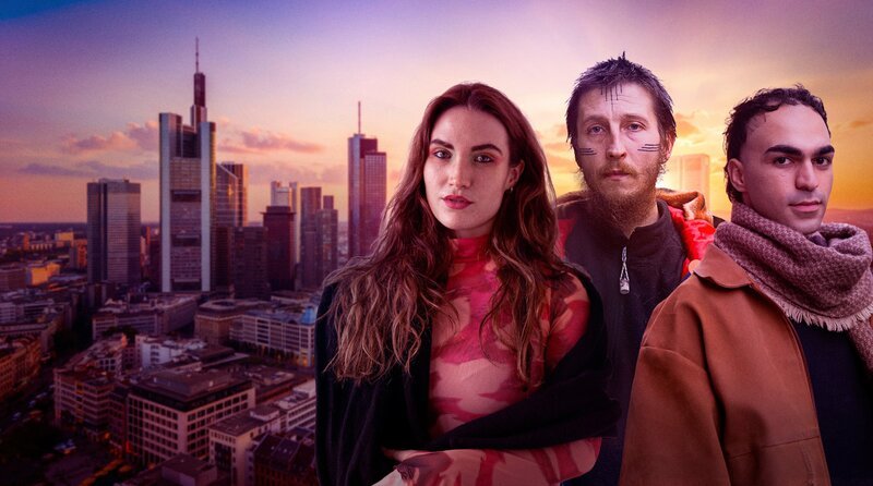 „Welcome To Frankfurt“ – Keyvisual ohne Claim. – Bild: HR/​Timeline Film & TV/​Adobe Stock