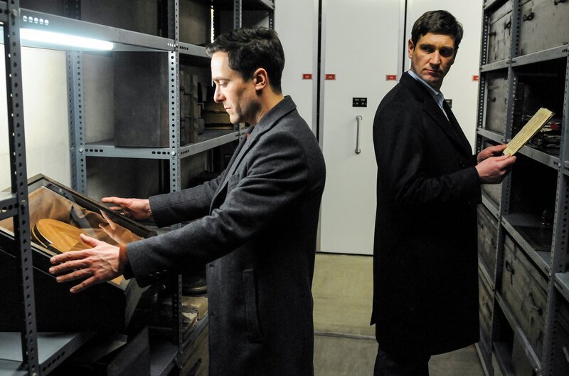 Alexander Pschill (Leo Benedikt), Andreas Kiendl (Konstantin Fink). – Bild: ORF 1