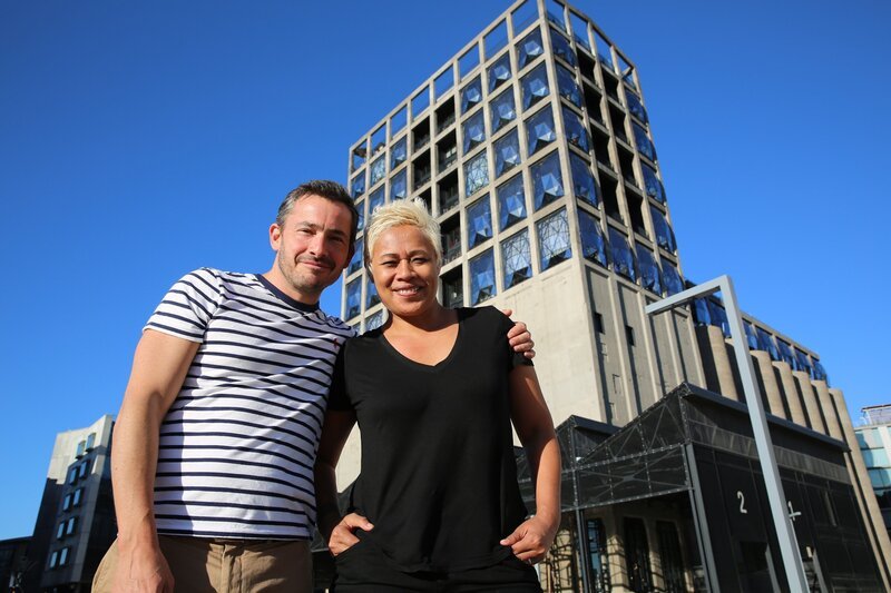 Giles Coren and Monica Galetti at The Silo, Cape Town – Bild: SRF/​BBC