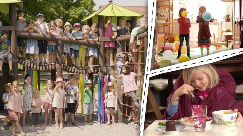 Kinder spielen lustige Spiele. – Bild: KiKA/​Motion Works GmbH