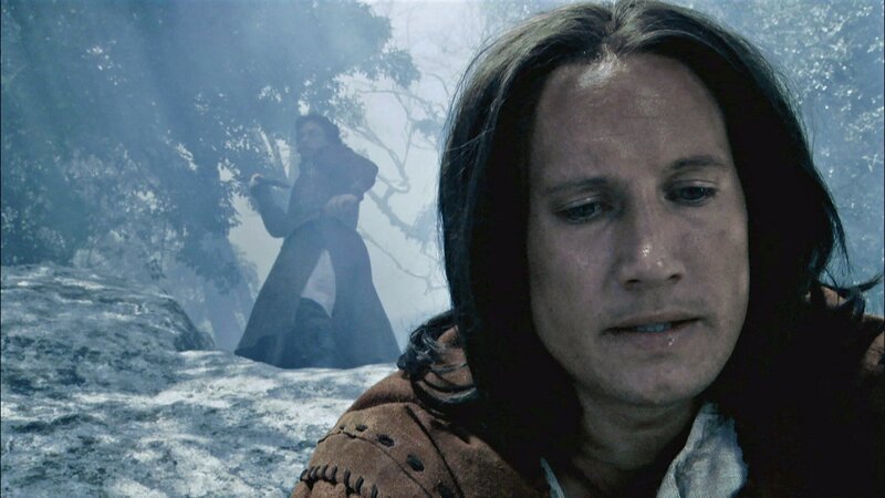 Hagen (Julian Sands, im Hintergrund), Siegfried (Benno Fürmann, im Vordergrund) – Bild: Tele 5