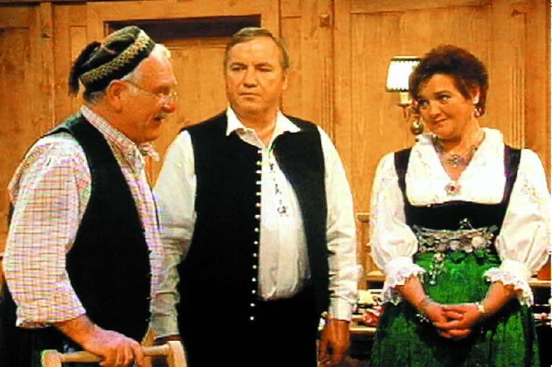 L-R: Lechner, Wirt, Hannes Steffen, Die Müllerin. – Bild: Heimatkanal