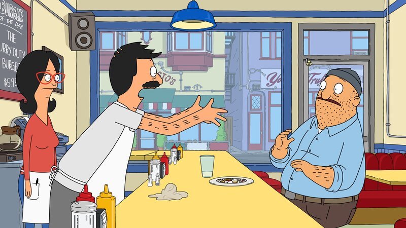 v.li.: Linda, Bob, Teddy – Bild: Paramount /​ BOB’S BURGERS by 20th Television