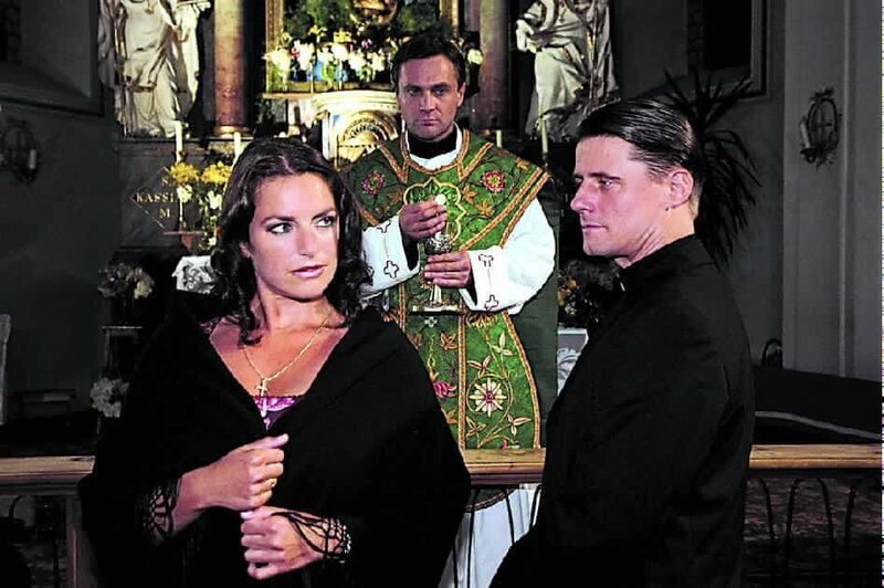 Christine Neubauer, Bernhard Schir, Christian Spatzek. – Bild: BR