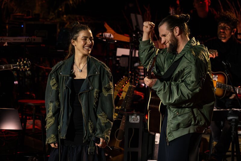 Frida Gold (Alina Süggeler und Andreas Weizel) – Bild: RTL /​ Markus Hertrich /​ Frida Gold