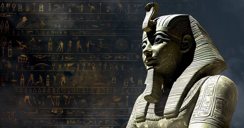 Das antike Sakkara diente zu pharaonischer Zeit als Friedhof. Experten schätzen, dass bislang nur ein Bruchteil der Schätze gefunden wurde, die in Sakkara im Erdreich verborgen liegen. – Bild: ZDF/​Label News – Label Image – 2023