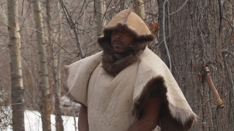 Jermaine im Pelz. – Bild: Battle Beat Productions, LLC /​ Discovery Communications, LLC /​ Amanda Spiezio