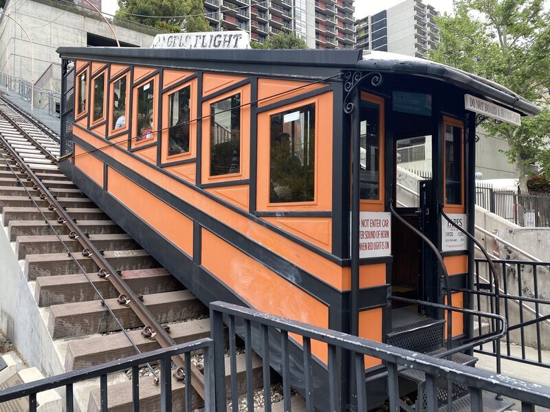 Angels Flight Standseilbahn in Los Angeles – Bild: RTL