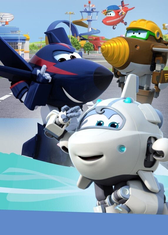 Die Super Wings sind immer zur Stelle, wenn sie gebraucht werden. Perfekt, wenn man ein Flugzeug ist, dass die ganze Welt bereisen kann. – Bild: FunnyFlux /​ Alpha