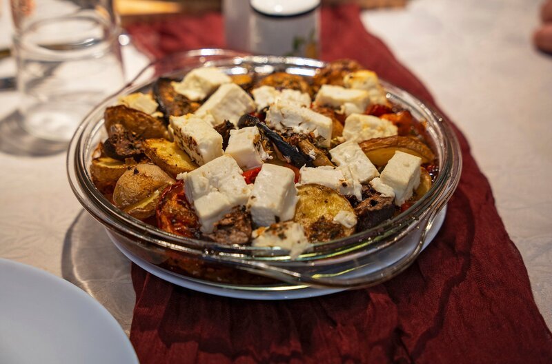 Hauptgang: Kartoffel-Gemüse-Auflauf – Bild: SWR/​Nils Wagner