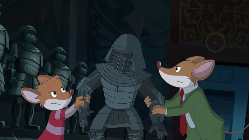 Wieso bewegen sich die Tonstatuen im Museum plötzlich? – Bild: hr/​Atlantyca Entertainment/​Moonscoop