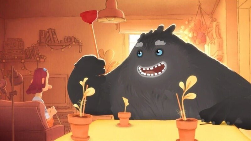 Trudes Tier möchte unbedingt ein Geschenk haben und behauptet, dass es morgen Geburtstag hat. – Bild: WDR/​Studio Soi/​KiKA Bildredaktion