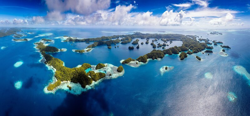 Das Meeresschutzgebiet von Palau ist eines der größten weltweit. – Bild: ZDF und Uli Kunz