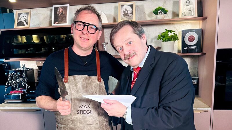 Max Stiegl, Werner Gruber. – Bild: ORF/​Kiwi TV