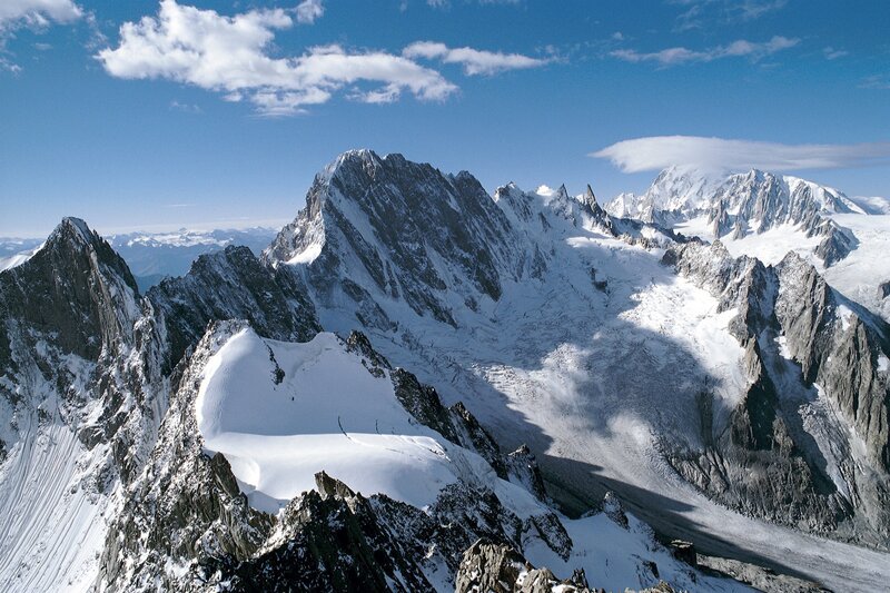 Mt.Blanc, Europäische Alpen. – Bild: ORF/ScienceVision/Rolando Menardi Mt.Blanc, Europäische Alpen. – Bild: ORF/ScienceVision/Rolando Menardi