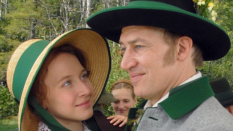 Anna Maria Mühe (Anna Plochl), Tobias Moretti (Erzherzog Johann). – Bild: 3sat