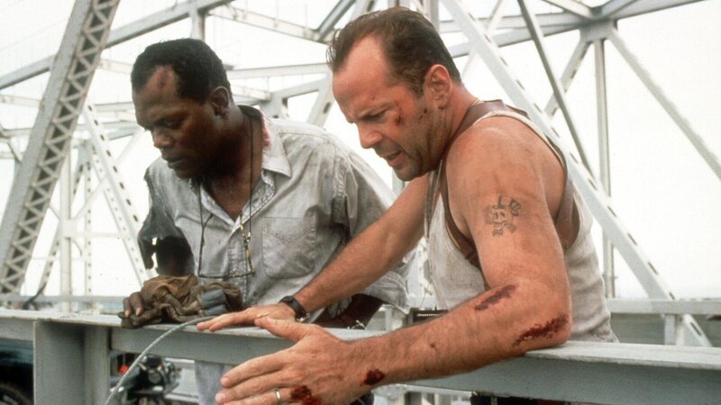 Zeus (Samuel L. Jackson), John McClane (Bruce Willi) – Bild: RTLZWEI