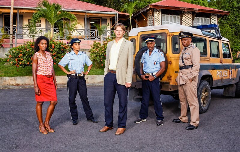 DI Humphrey Goodman (Kris Marshall), Camille Bordey (Sara Martins) – Bild: ORF/​BBC/​Red Planet Pictures/​Mark Harrison