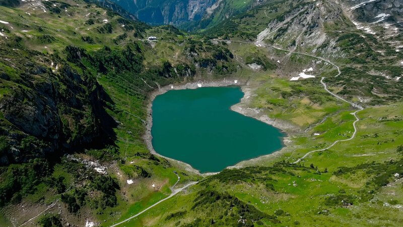 Formarinsee. – Bild: ORF/​Hans Jöchler