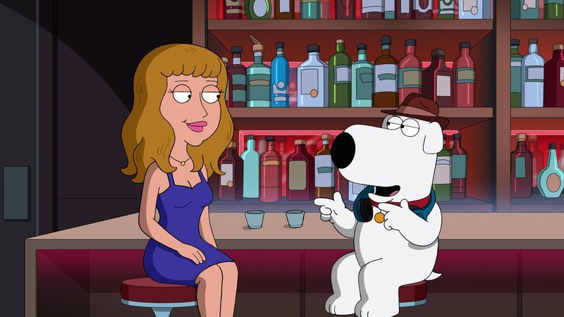 Jess (l.); Brian Griffin (r.) – Bild: 2018⁠–⁠2019 Fox and its related entities. All rights reserved. Lizenzbild frei