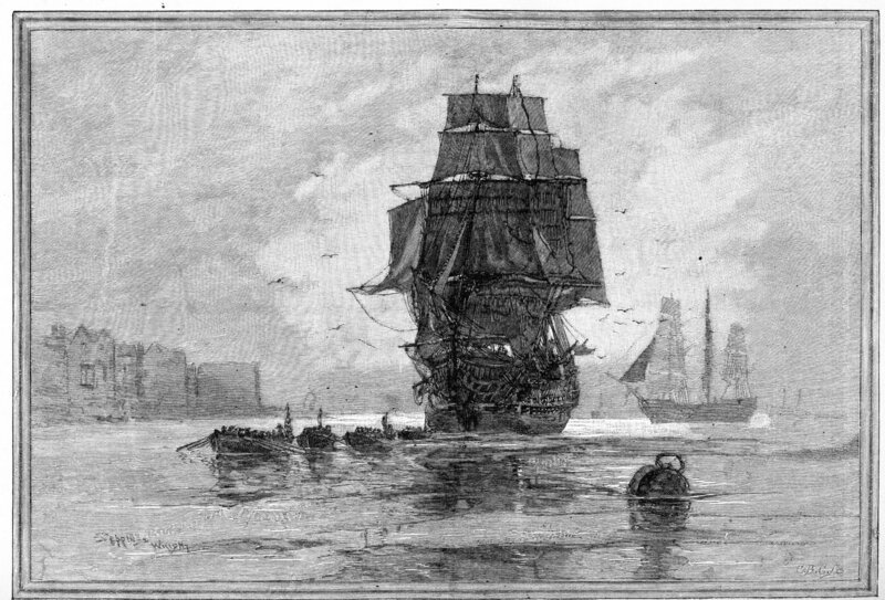 1872 entdeckte Kapitän Morehouse die „Mary Celeste“ – ein Schiff, das ziellos im Meer trieb. – Bild: RTL