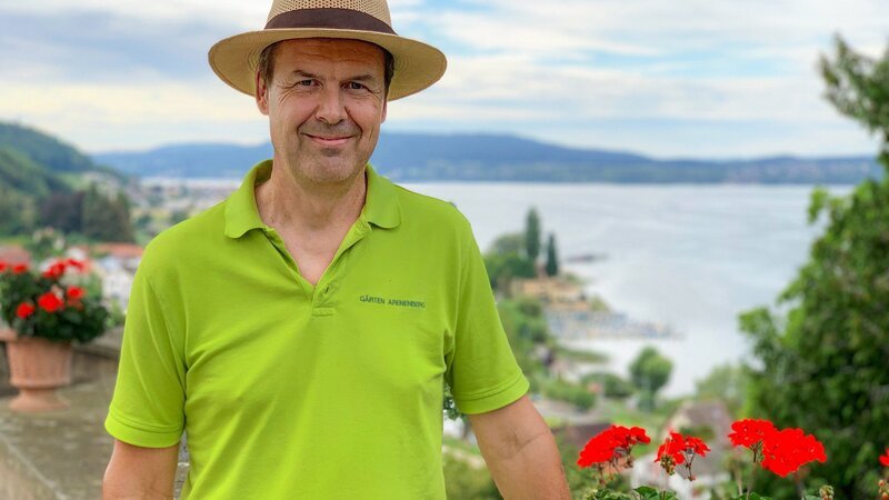 Daniel Brogle im Napoleon-Park in Salenstein (TG) – Bild: SRF