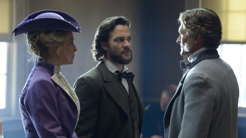 (L-R) Elizabeth Morehouse(Anastasia Griffith), Robert Morehouse(Kyle Schmid) – Bild: AXN Black