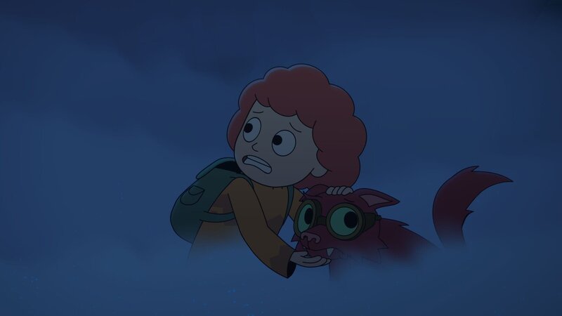 Plötzlich werden Ormhildur und Kitty vom Nebel umschlungen. – Bild: NDR/​Compass Films