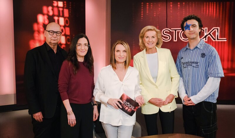 Michael Lehofer, Nina Horowitz, Barbara Stöckl, Hera Lind, COSMÓ. – Bild: ORF/​Günther Pichlkostner