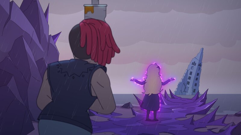 Plötzlich beginnt Gudrun sich auch magische Weise in etwas Böses zu verwandeln. – Bild: NDR /​ Compass Films