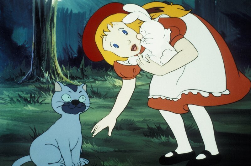 Benny Bunny und die Hauskatze Dinah können sich einfach nicht aneinander gewöhnen. Alice versucht zwischen den beiden Frieden zu schließen. – Bild: ORF 1