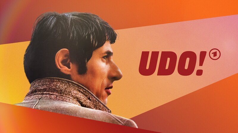 Key Visual/​Cover Sendereihenbild mit Typo zu „UDO!“ – Udo Jürgens. – Bild: ZDF und BR/​Manfred Bockelmann/​Montage: Manuel Steinhauser