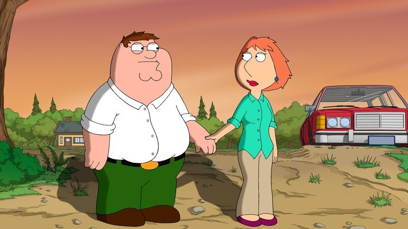Peter Griffin (l.); Lois Griffin (r.) – Bild: Fox Broadcasting Company, LLC