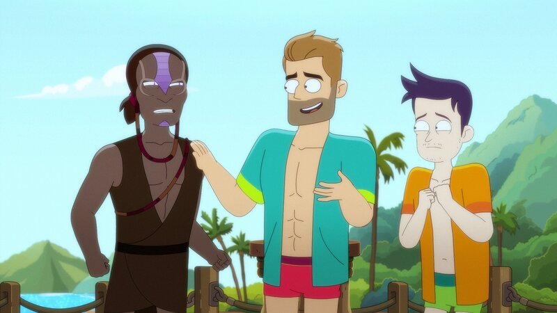 Jack Ransom (m.), Brad Boimler (r.). – Bild: Paramount+