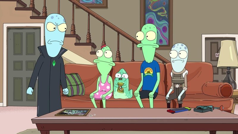 v.li.: Korvo, Jesse, Pupa, Terry, Yumyulack – Bild: 2023 Hulu