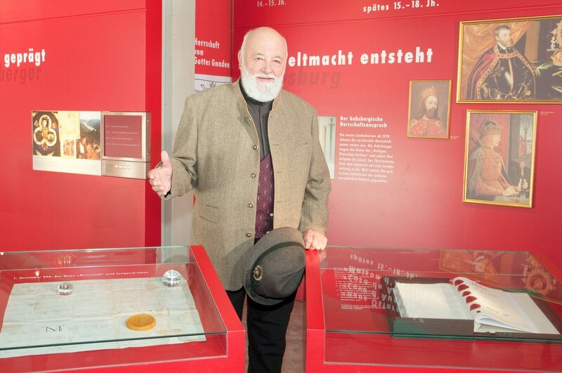 Sepp Forcher im Kulturhof – Neuhofen an der Ybbs. – Bild: ORF III