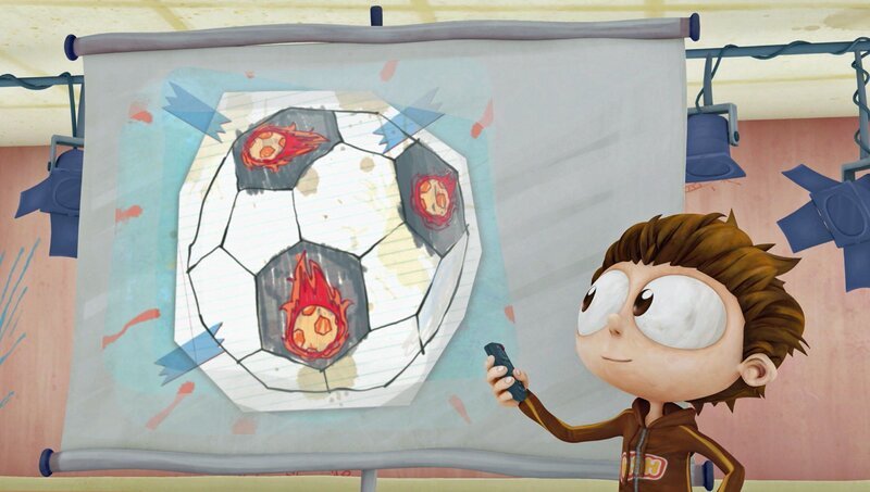 Angelo stellt sein Konzept für das Fußball-Mega-Event vor. – Bild: Cake Entertainment