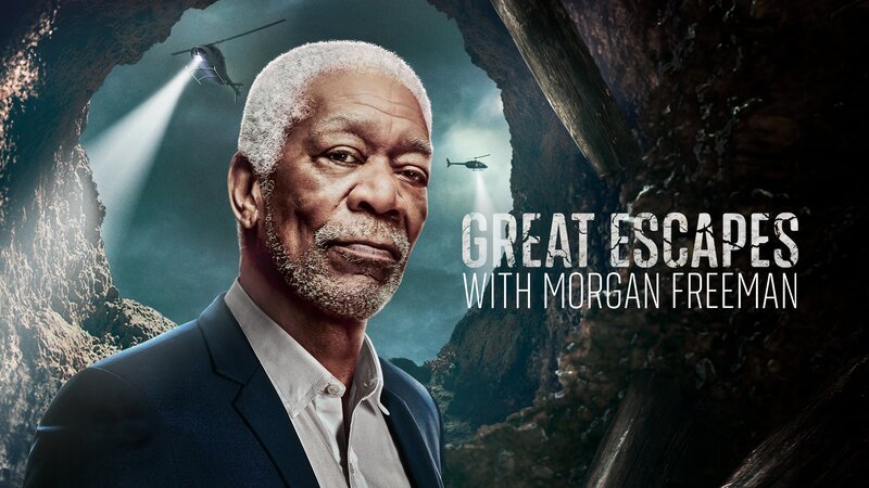 Interviews and re-creations bring some of history’s most daring jailbreaks to life, detailing every step of the way, including the inmates’ meticulous plans and the manhunts that followed. Academy Award-winning actor Morgan Freeman hosts and executive produces the series. – Bild: A&E Television Networks