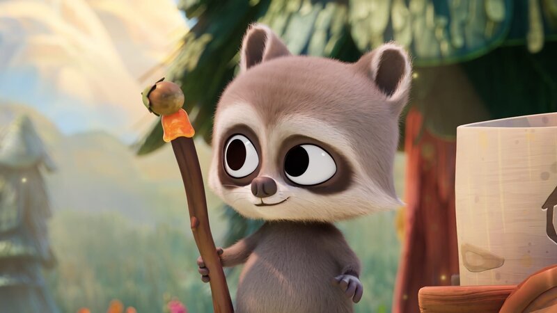 Baby Raccoon – Bild: Studio Hari