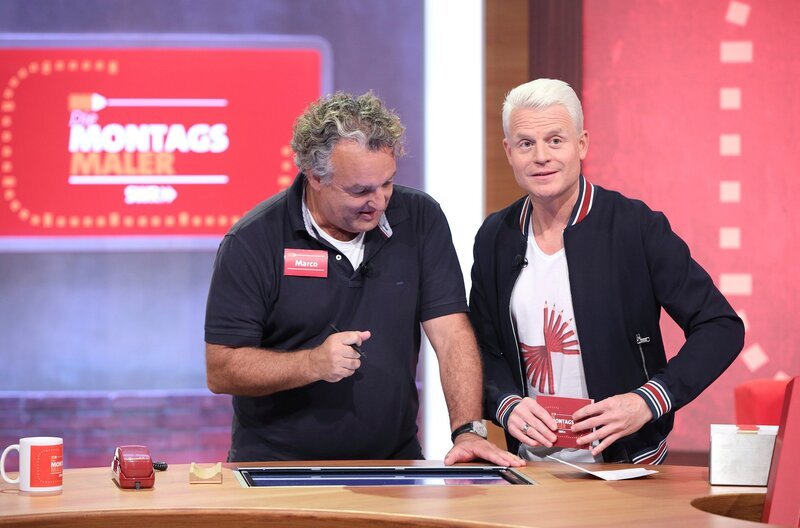 Marco Rima und Guido Cantz. – Bild: SWR/​Bavaria/​Frank W. Hempel