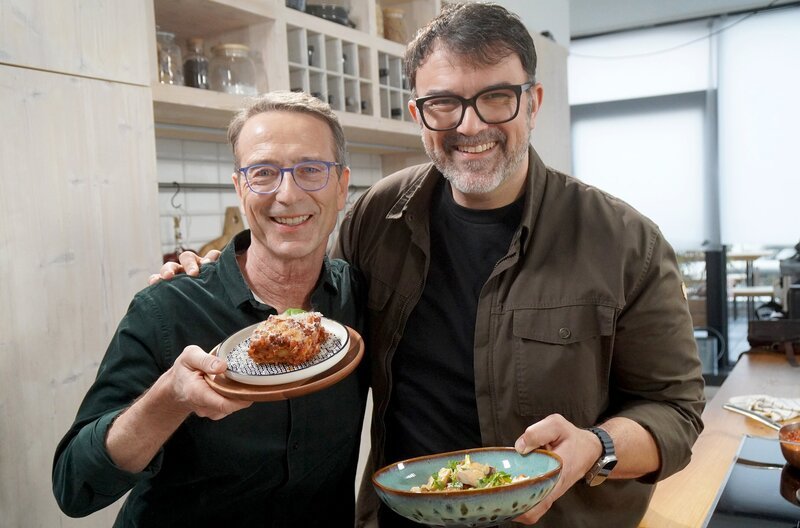 Dr. Matthias Riedl und Tarik Rose. – Bild: NDR/​Florian Kruck
