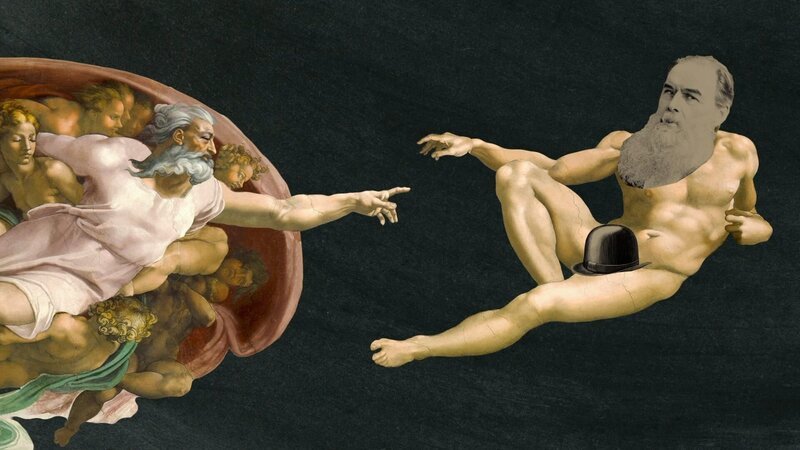 Edward Tylor war überzeugt: Der Mensch hat Gott geschaffen – nicht umgekehrt. – Bild: WDR /​ Hyperebene/​Eschata Film