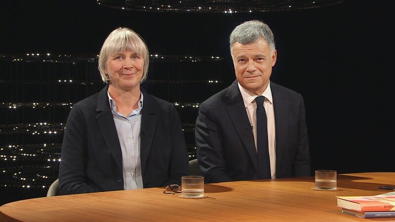 v.li.: Barbara Schmitz, Philosophin, und Giovanni Maio, Philosoph und Mediziner – Bild: SRF