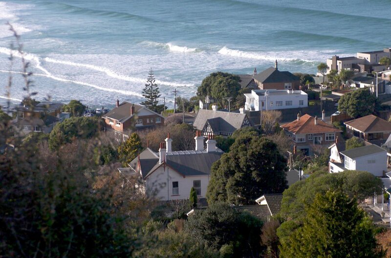 Die Südinsel Neuseelands ist ein Naturparadies und einer der letzten bewohnten Flecken Erde vor der Antarktis. An ihrer Ostküste liegt die Stadt Dunedin – Geburtsort der Schriftstellerin Janet Frame (1924⁠–⁠2004). – Bild: Elephant Doc